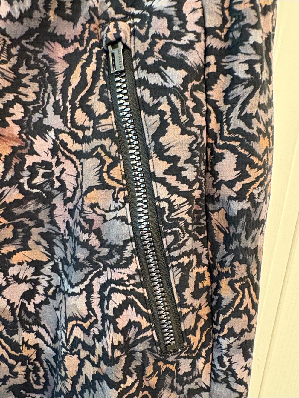 EUC Athleta High-Waist Patterned Slim Ankle Pants - Picture 9 of 12